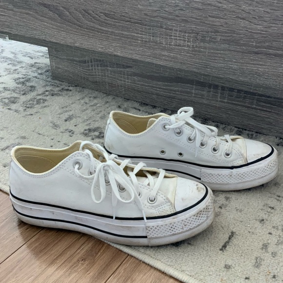 White platform Converse - Picture 1 of 5